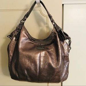 Coach | Bags | Coach Gun Metal Hobo Bag | Poshmark